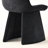 Modern Fully Upholstered Dining Chairs With Sculptural Base – Beige, Black, Green, Taupe, Set Of 4-116574594