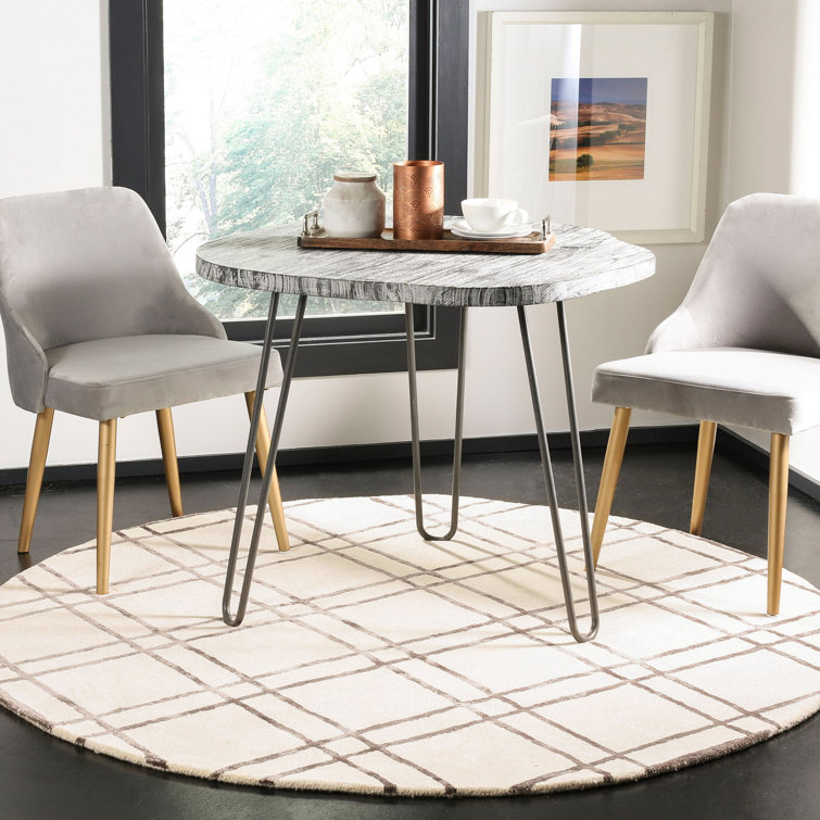Milroy Hand Tufted Wool Geometric Rug