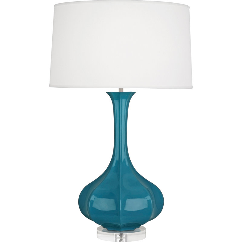 Pike Table Lamp, Peacock
