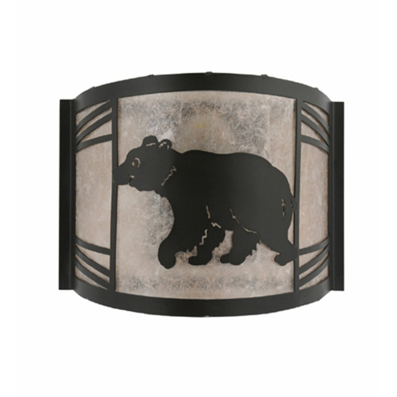 Janas Steel Flush Mounted Sconce
