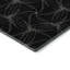 Tapis noir Prisco lavable à la machine de qualité supérieure-1753000401