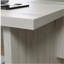 Bureau avec tiroir classeur, finition blanche