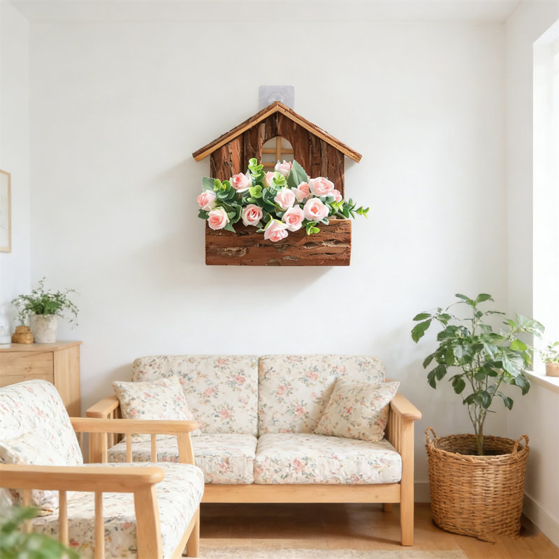 Wall-Mounted Artificial Flower