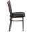 Kendall Clear Coated Ladder Back Metal Restaurant Chair-94568939-68072808