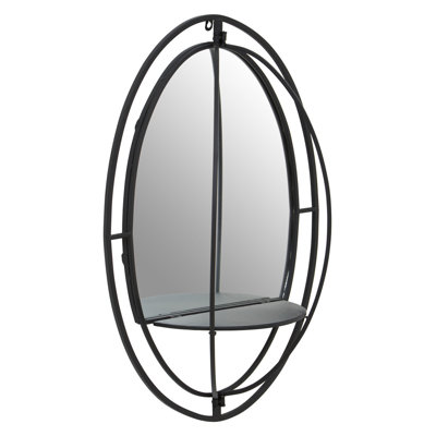 Alfons Metal Oval Mirror