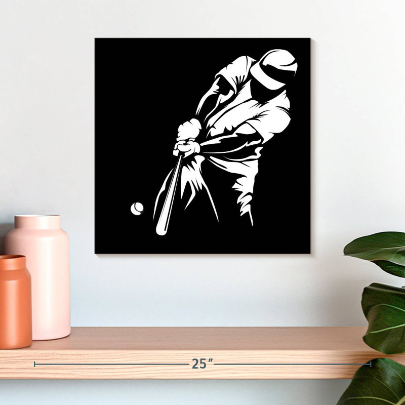 Joueur de baseball Sireci, H 16 po x l 16 po