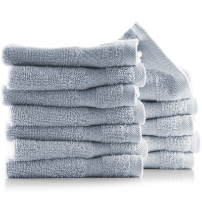Rivage Soft 100% Cotton Washcloth Towel Set