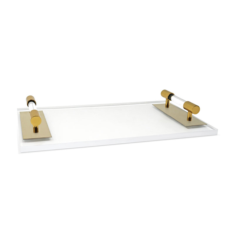 Albizia Glass Tray