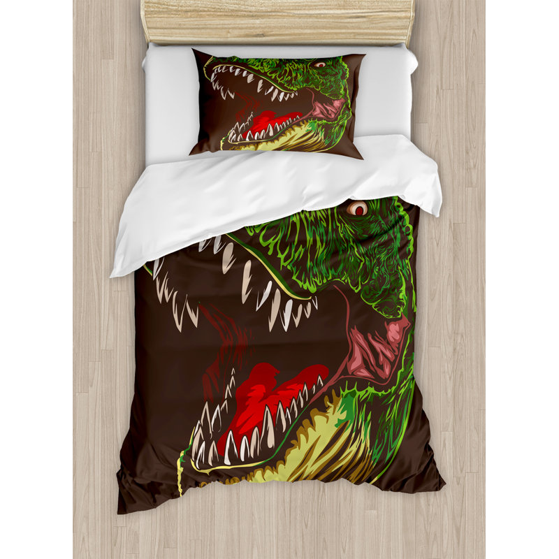 Ensemble de housse de couette dinosaur, Simple