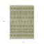 Tapis intérieur / extérieur 3 pi x 5 pi vert et gris