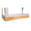Harrell Frame Coffee Table with Storage-101515144