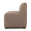 Chaise Augustine et demi taupe nomade Crypton