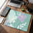 Vert, mauve, floral, abstrait