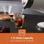 GEEPAS 1.7L Electric Kettle Rapid Boil Cordless Jug Kettle 360° Swivel Base Arcus 3000W-116985162