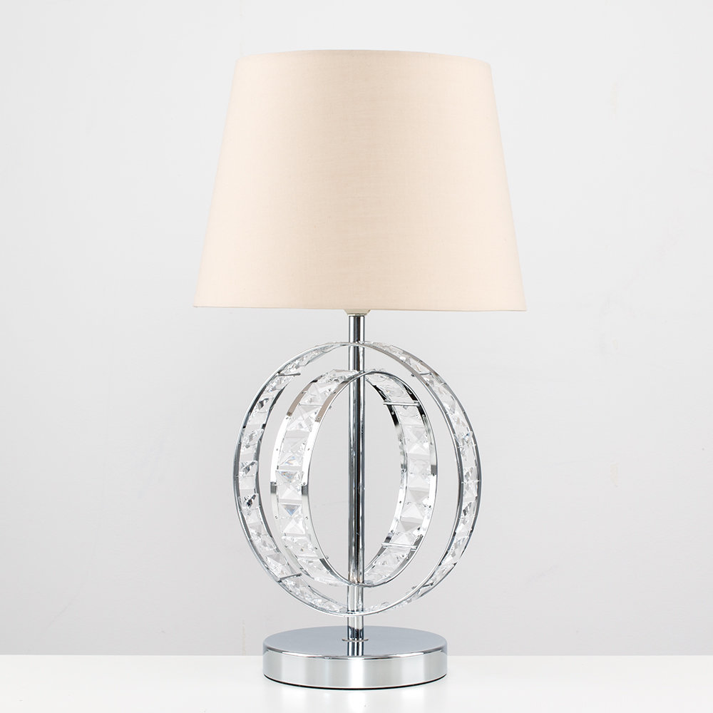 Babb 48Cm Silver Table Lamp