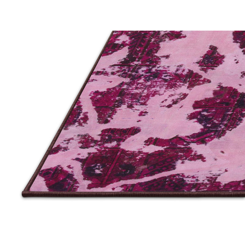 Abstract Indoor Rug, Rectangle 7' x 10'