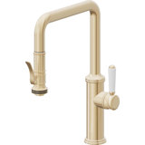 Davoli Pull-Down Kitchen Faucet with Squeeze Sprayer - Quad Spout