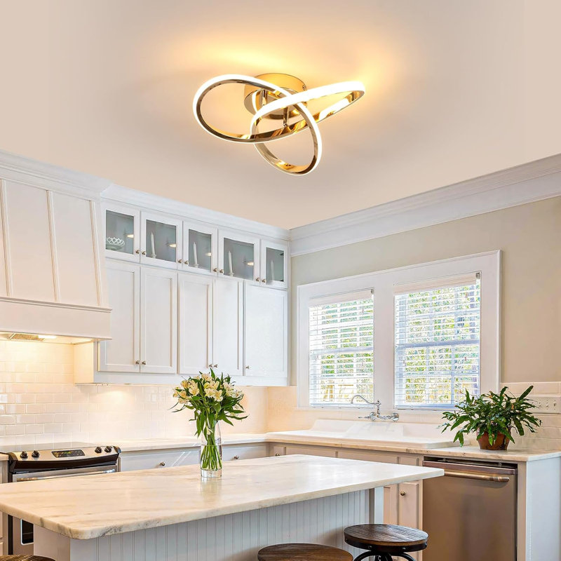 LED Flush Mount, 3000 Kelvins