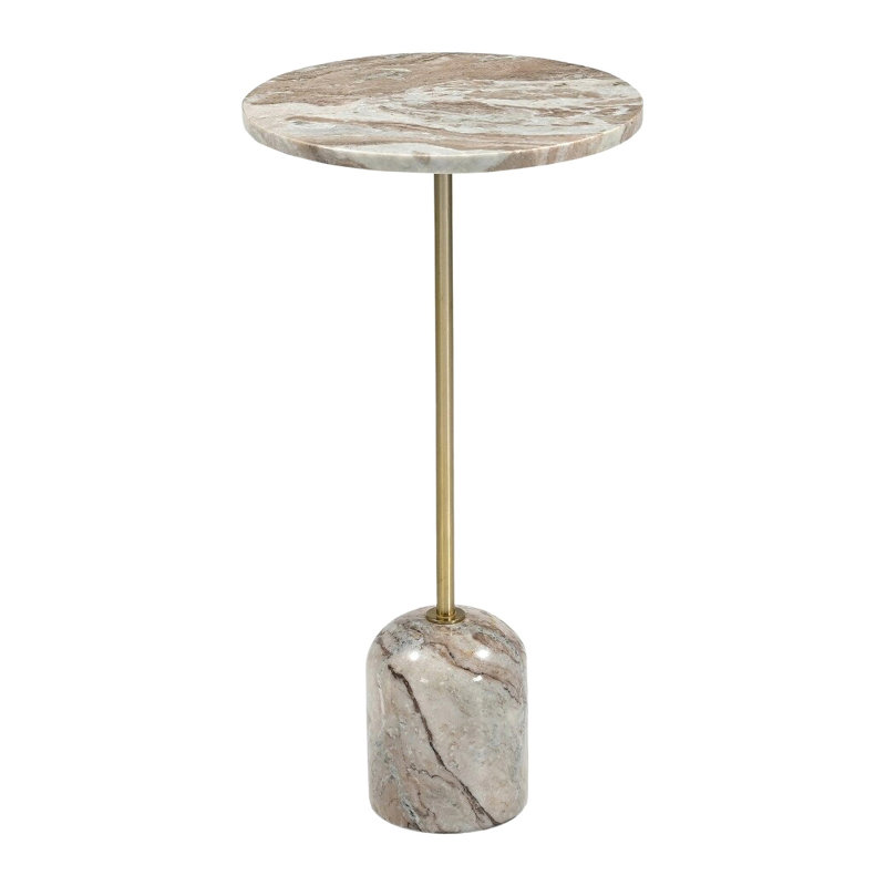 Atelier de table d'appoint en marbre