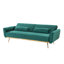 Trenton 3 Seater Velvet Sofa Bed-39719613