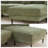 Modern L-Shaped Sectional Sofa With Chaise, Mid Century Modern Upholstered Couch With Deep Seat And Comfy Thick Cushions For Living Room-804914150