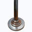Support pour plante haut 52 pouces avec 4 pots suspendus, bronze antique, or, noir