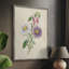 Antique Garden Bouquet III, reproduction encadrée - bois massif