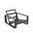 Outdoor And Indoor Aluminum Lounge Chair, With Cushion, Set Of 1-1743811770
