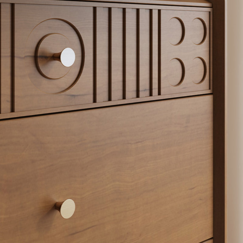 Commode d'appoint Modern, Brun