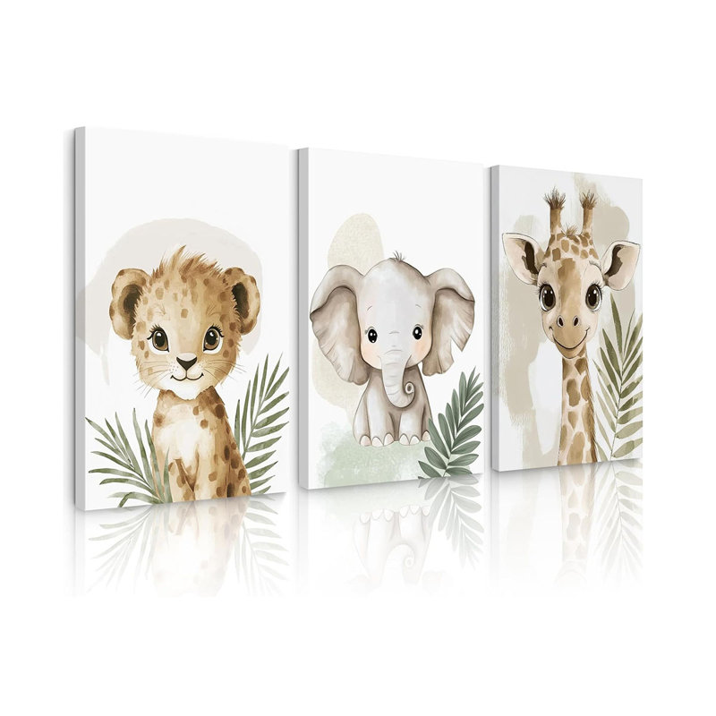 3 Piece Wrapped Canvas Print