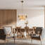 Gatsby 5 - Light Waggon Wheel Chandelier