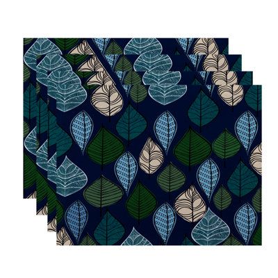 Zeman Polyester Floral Rectangle Placemat