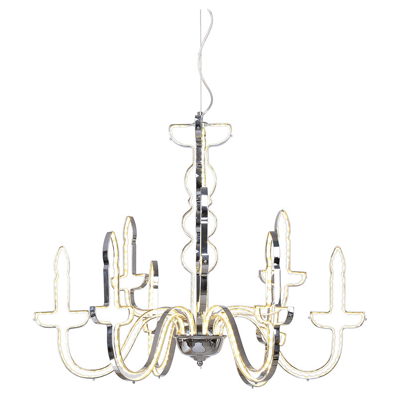 1 - Light Candle Style LED Chandelier