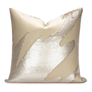 Sequin Wave Pillow Cover