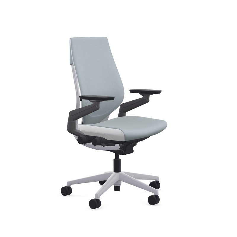 Steelcase Gesture Task Chair, Pink Lemonade, Light, Hard Floor