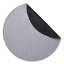 Chequer Vinyl Round Placemats-2098845682