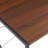 Folding Desk Laptop Computer Table and Metal Frame - No Assembly 39"-69878271