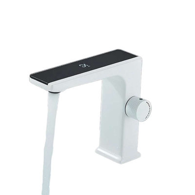 Fontana Brescia White Finish Basin Faucet