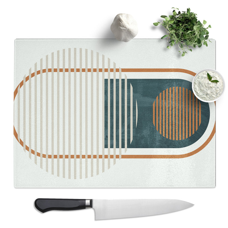 Composition 1  Glass Chopping Board