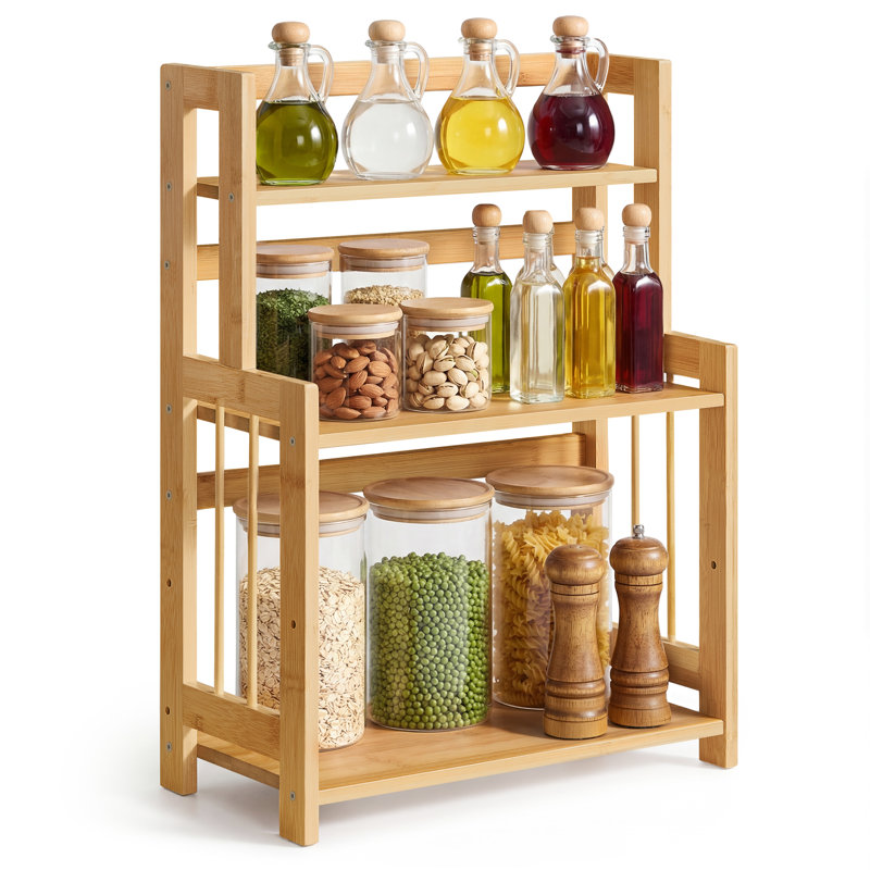 Freestanding Spice Rack, Natural