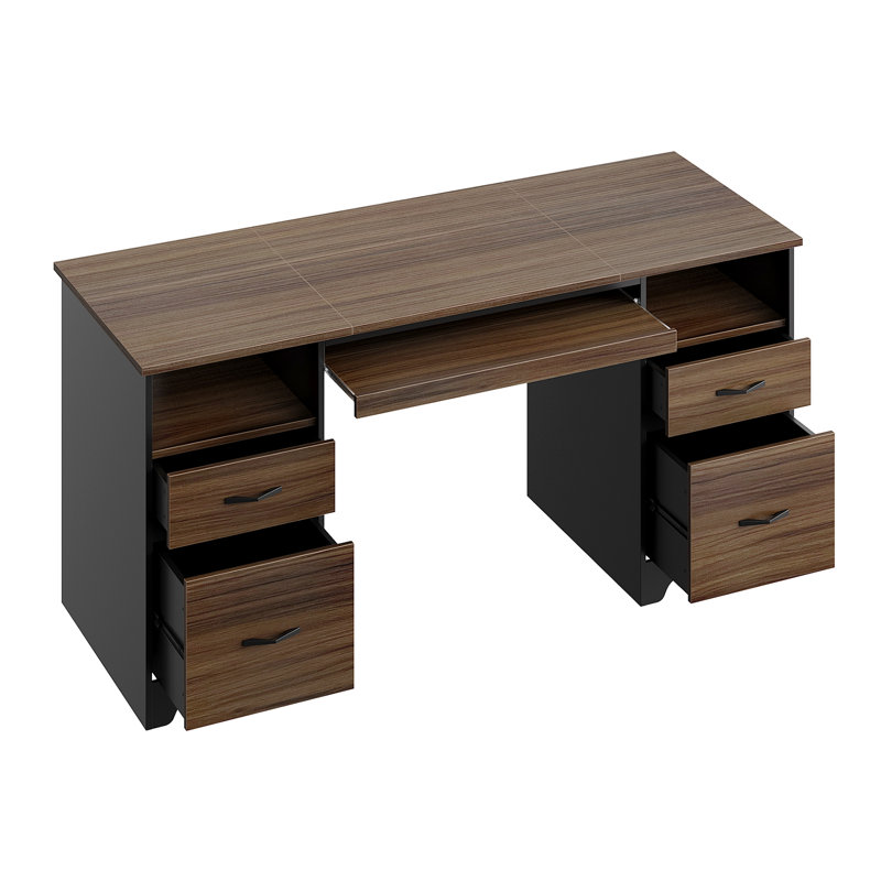 Computer Desk, Cherry