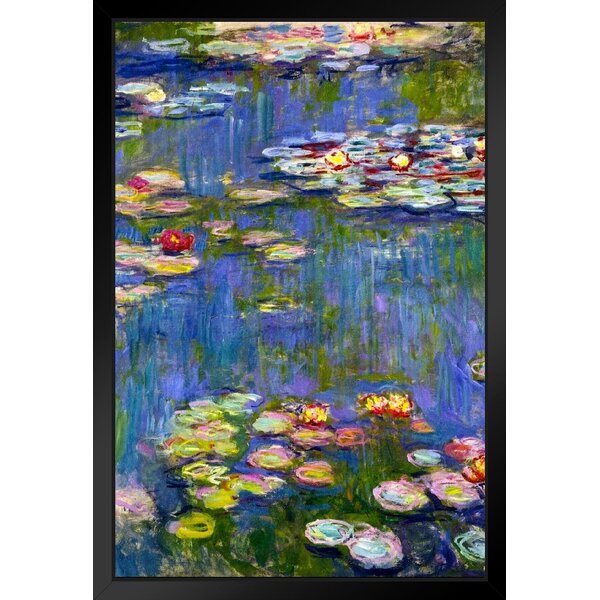 Claude Monet Water Lilies Impressionist Painting Tote Shopping Bag