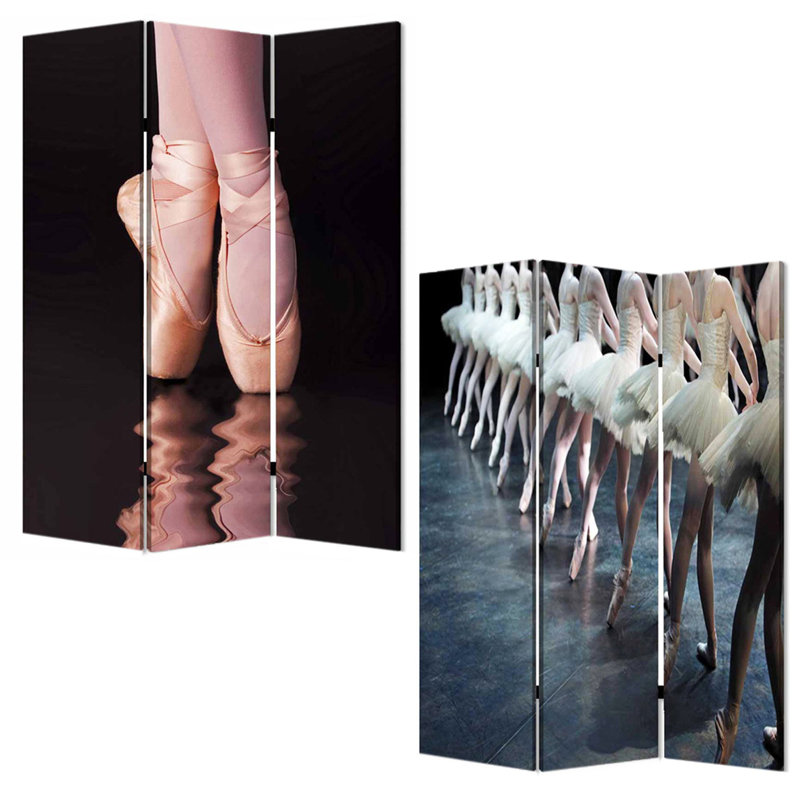 Cloison 3 panneaux ballet Gulick