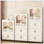 Armoire pliante polyvalente avec porte magnétique et roulettes pour des solutions de rangement efficaces et pratiques