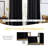 Velvet Curtains Thermal Insulated Sound Reducing Heavy Matt Heat & Chill Resistant Drapes for Home Decoration, 2 Panel-1027825576-1027825578