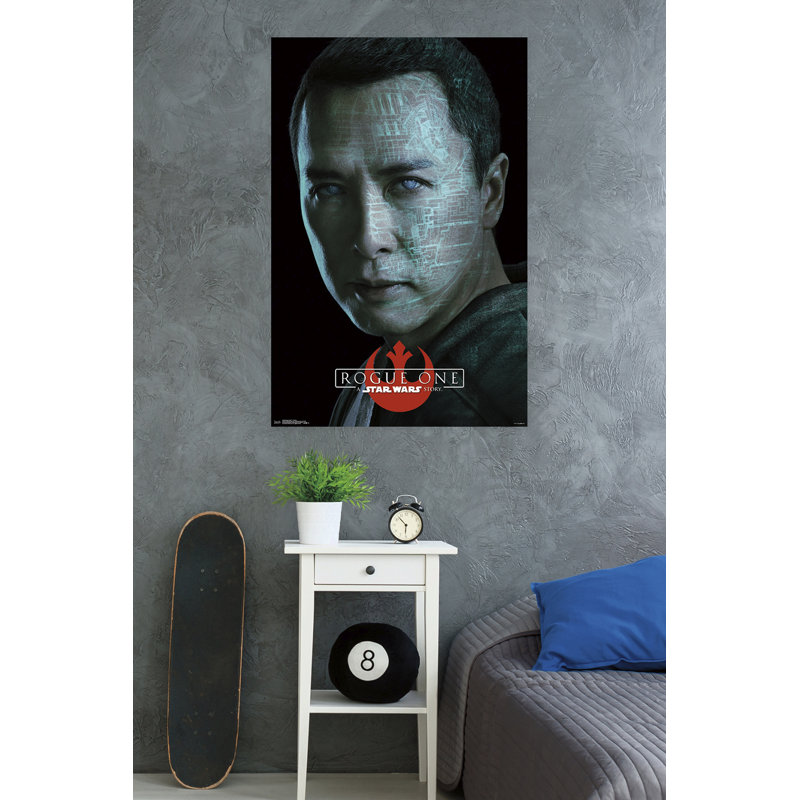 « rogue one-chirrut », impression sur papier