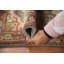 Tapis oriental gris en laine 2 x 3