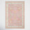 Tapis oriental en laine / nylon rose Guerin