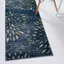 Tapis floral en polypropylène bleu / vert / gris Jaimie-Lee-1272055620-1272055621