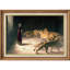 «Daniel in the Lions’’ Den», œuvre d'art biblique sur toile, impression sur toile encadrée.-83844755-83844764